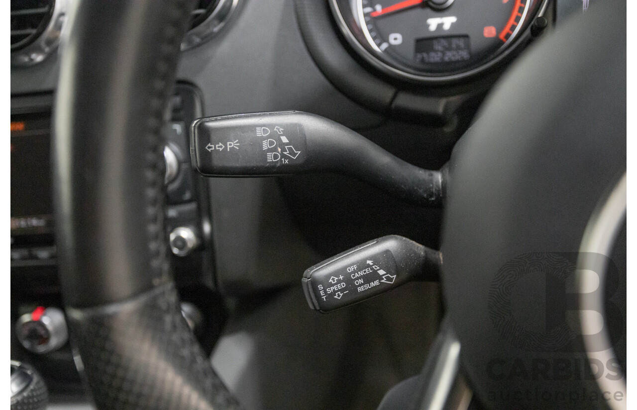 6/2014 Audi TT S-Line 2.0 TFSI Quattro (AWD) 8J MY14 2D Coupe Glacier White Turbo (155kw) 2.0L