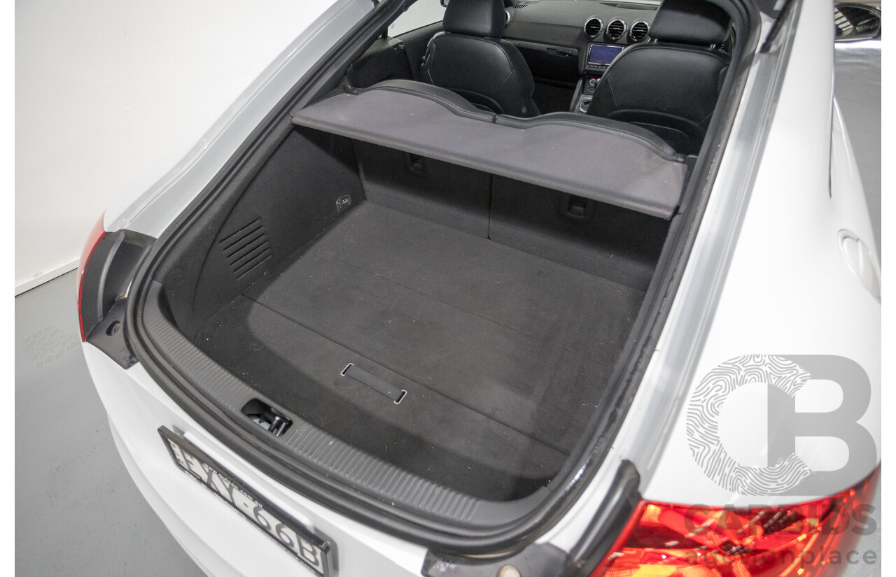 6/2014 Audi TT S-Line 2.0 TFSI Quattro (AWD) 8J MY14 2D Coupe Glacier White Turbo (155kw) 2.0L