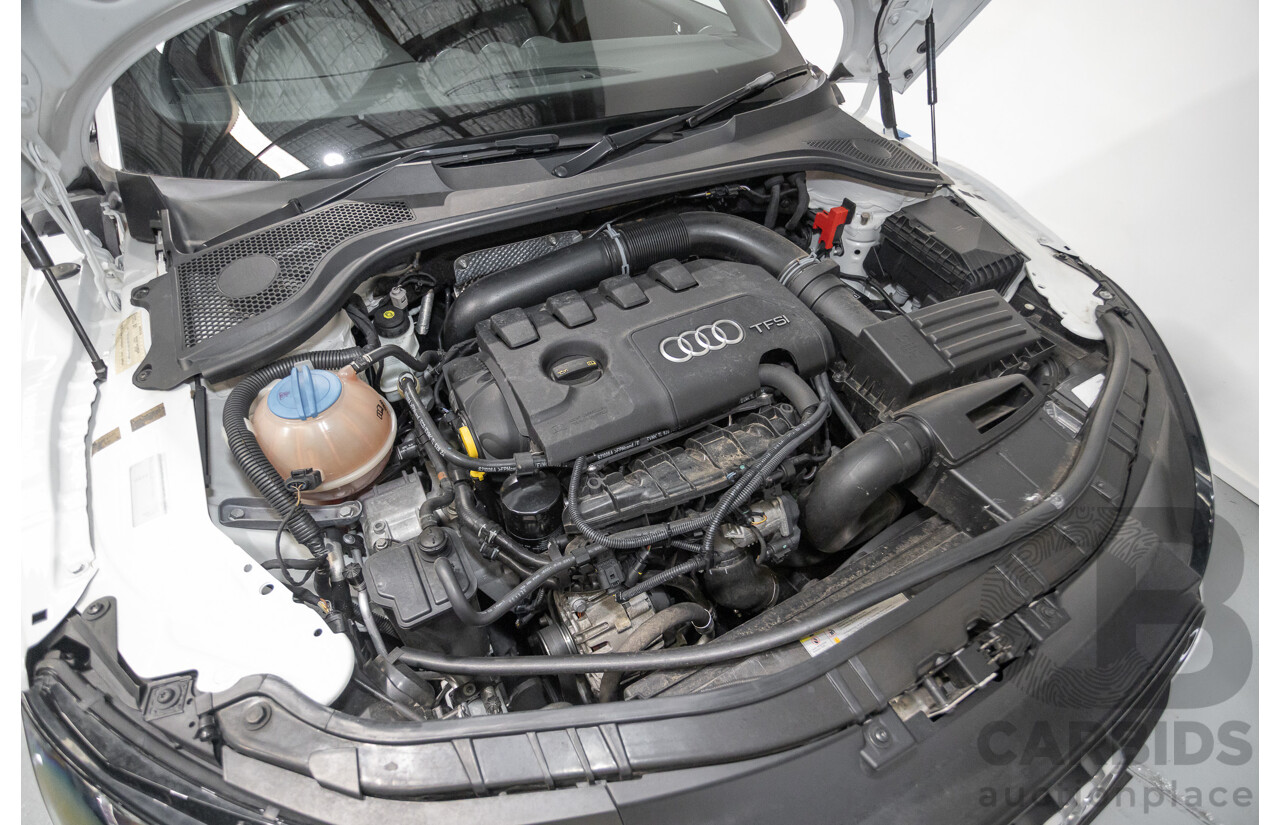 6/2014 Audi TT S-Line 2.0 TFSI Quattro (AWD) 8J MY14 2D Coupe Glacier White Turbo (155kw) 2.0L