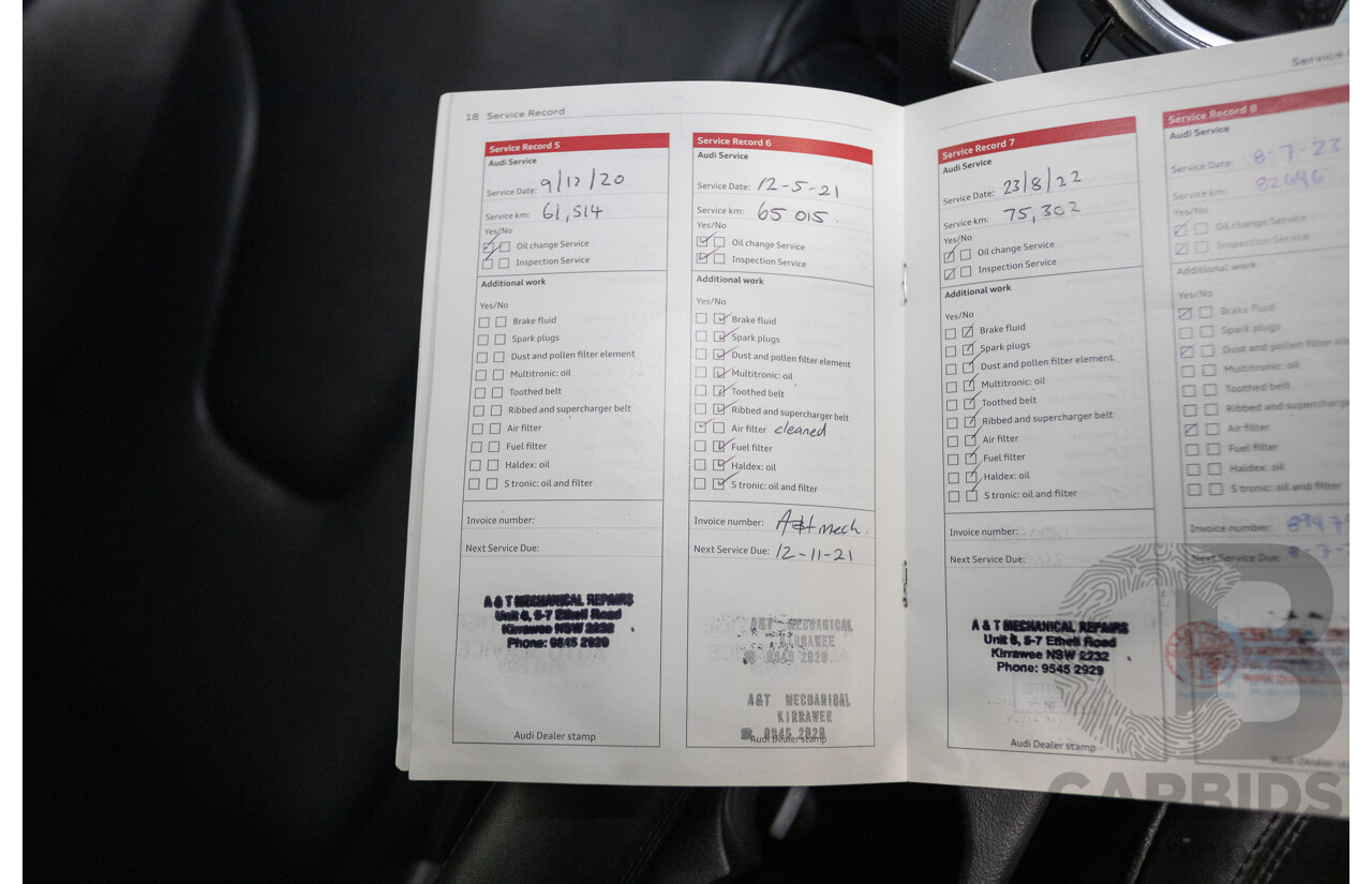 6/2014 Audi TT S-Line 2.0 TFSI Quattro (AWD) 8J MY14 2D Coupe Glacier White Turbo (155kw) 2.0L