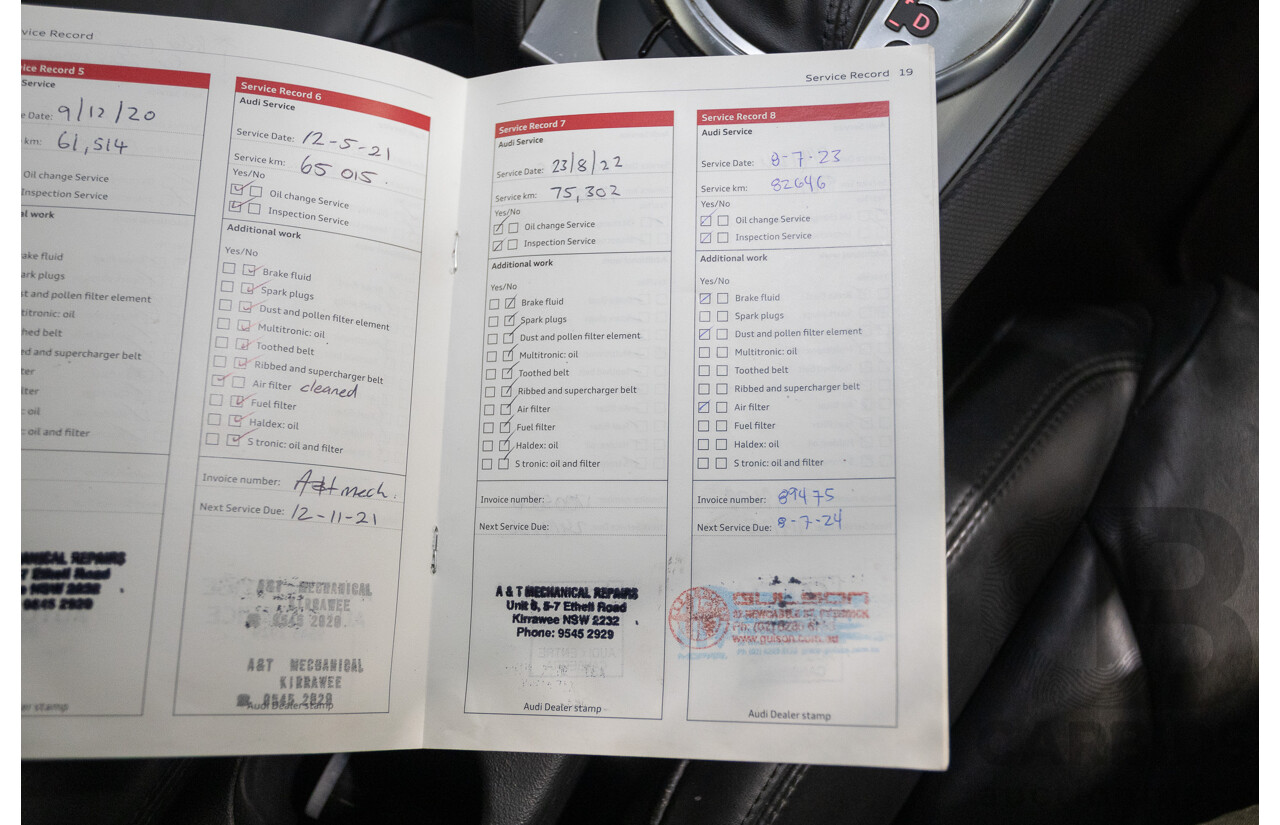 6/2014 Audi TT S-Line 2.0 TFSI Quattro (AWD) 8J MY14 2D Coupe Glacier White Turbo (155kw) 2.0L