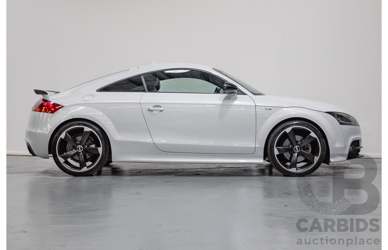 6/2014 Audi TT S-Line 2.0 TFSI Quattro (AWD) 8J MY14 2D Coupe Glacier White Turbo (155kw) 2.0L