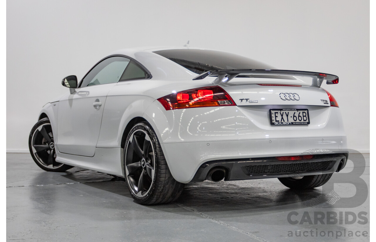 6/2014 Audi TT S-Line 2.0 TFSI Quattro (AWD) 8J MY14 2D Coupe Glacier White Turbo (155kw) 2.0L