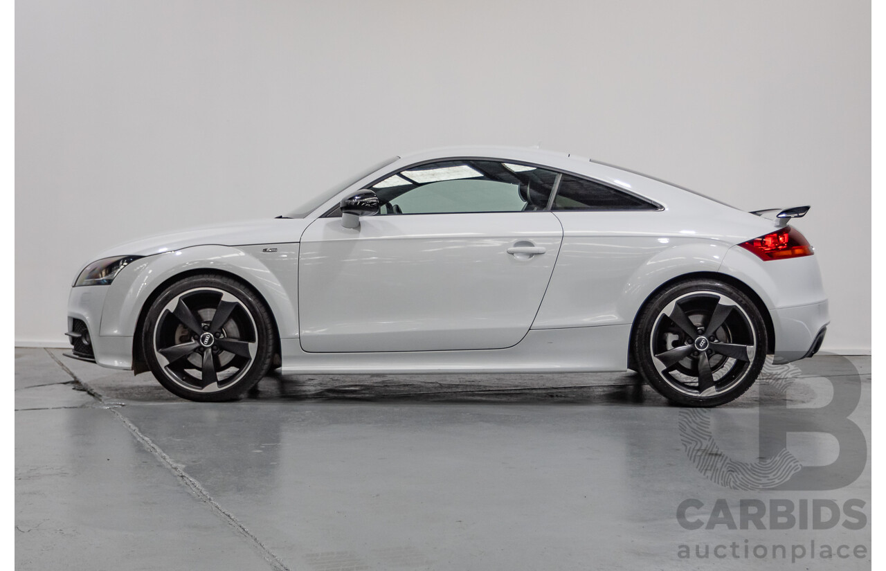 6/2014 Audi TT S-Line 2.0 TFSI Quattro (AWD) 8J MY14 2D Coupe Glacier White Turbo (155kw) 2.0L