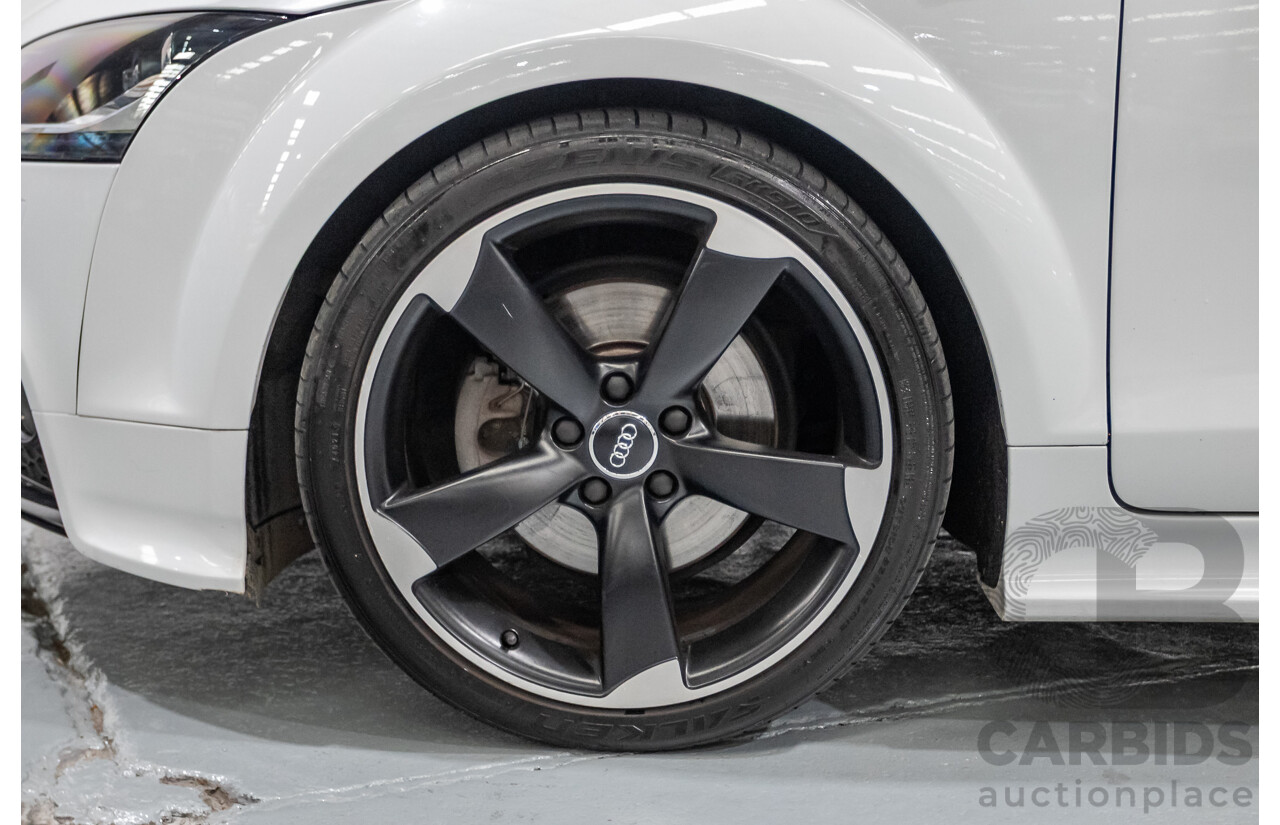 6/2014 Audi TT S-Line 2.0 TFSI Quattro (AWD) 8J MY14 2D Coupe Glacier White Turbo (155kw) 2.0L