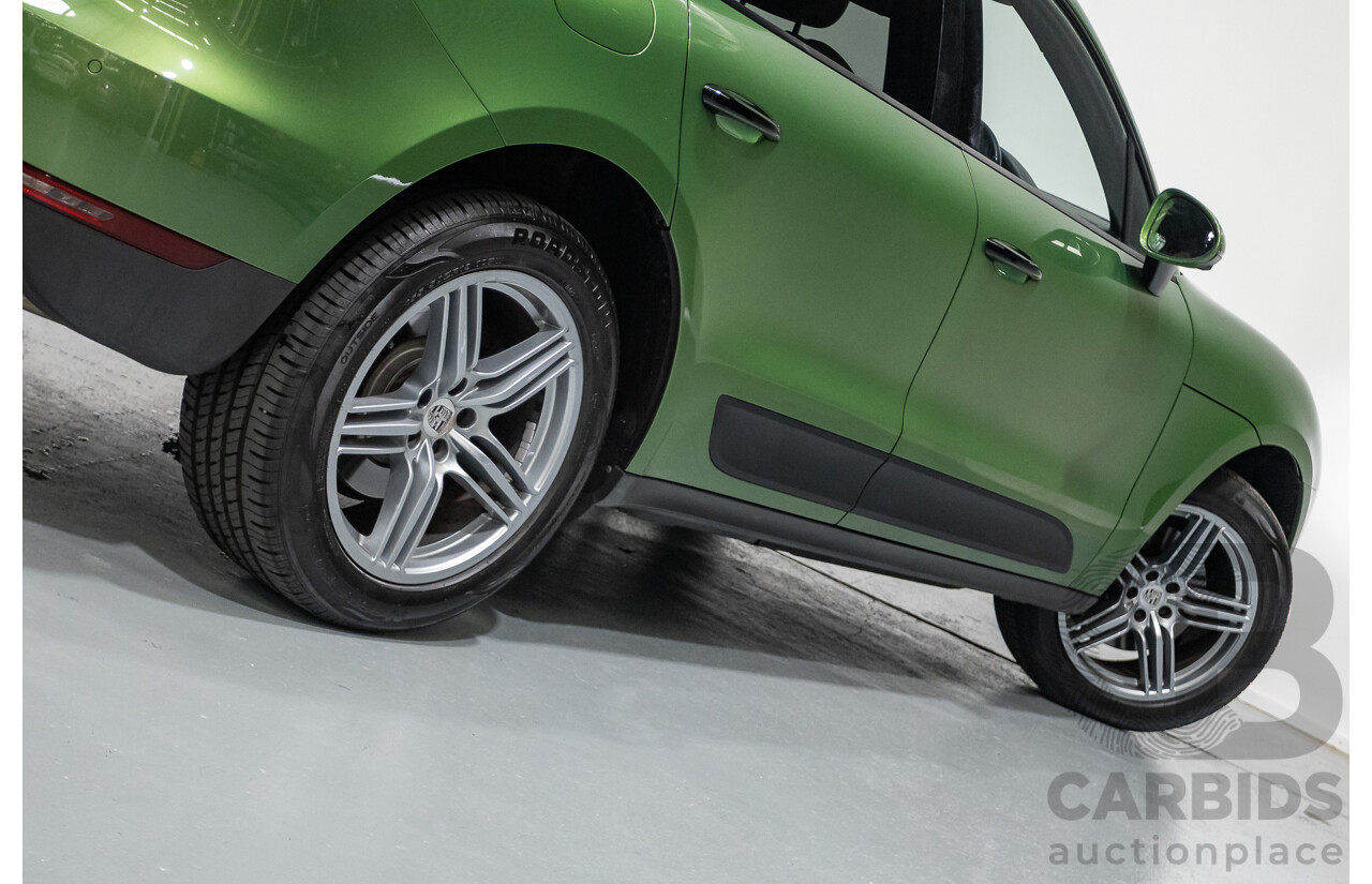 6/2019 Porsche Macan (AWD) 95B MY19 4D Wagon Mamba Green Metallic Turbo 2.0L