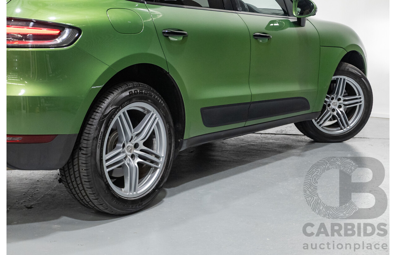 6/2019 Porsche Macan (AWD) 95B MY19 4D Wagon Mamba Green Metallic Turbo 2.0L