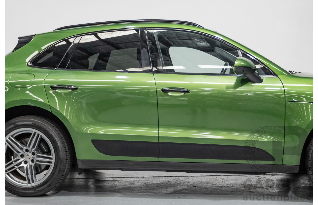6/2019 Porsche Macan (AWD) 95B MY19 4D Wagon Mamba Green Metallic Turbo 2.0L