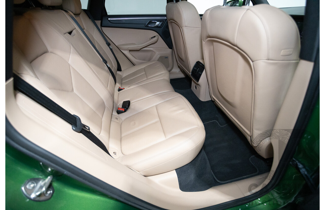 6/2019 Porsche Macan (AWD) 95B MY19 4D Wagon Mamba Green Metallic Turbo 2.0L
