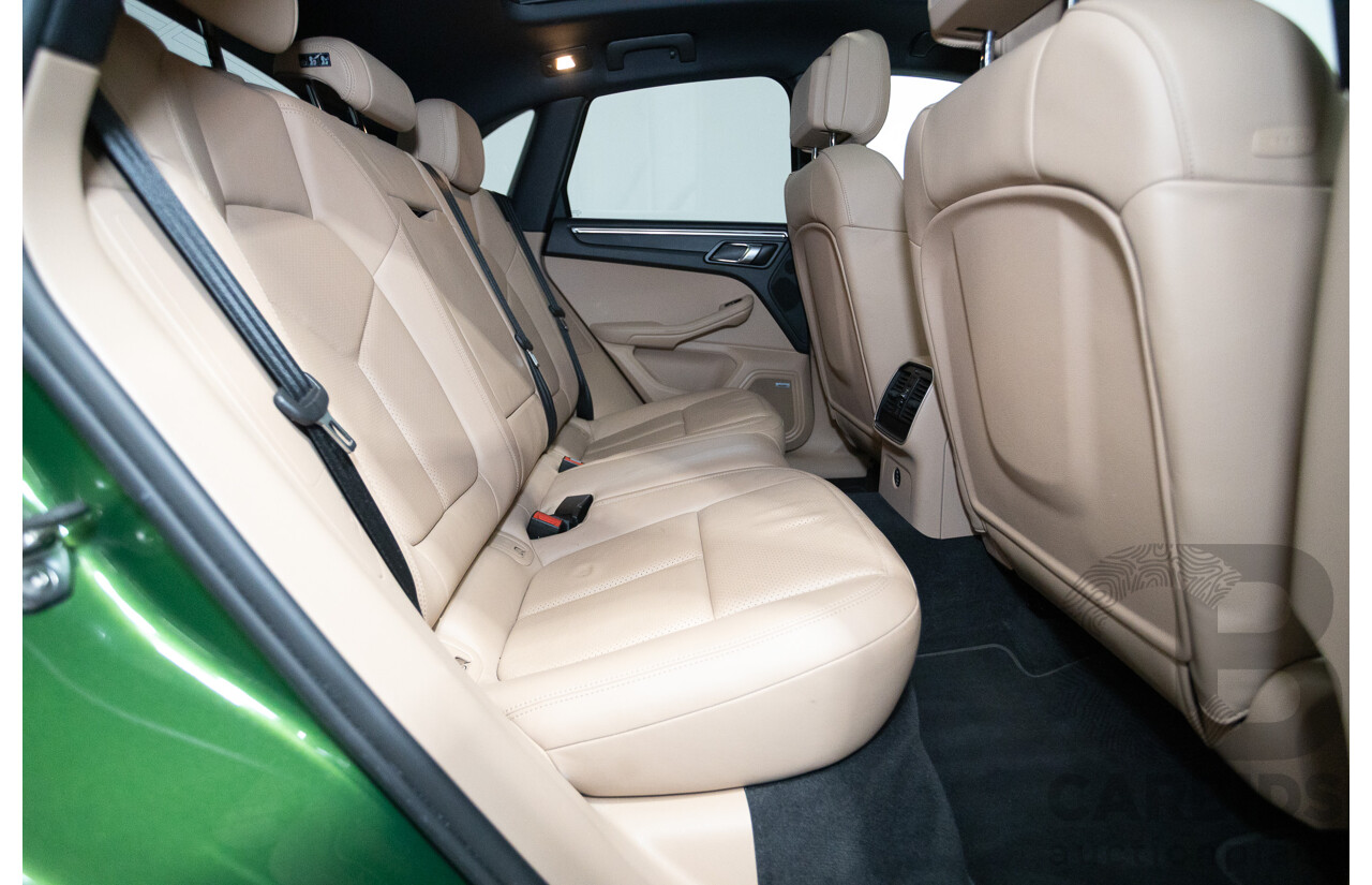 6/2019 Porsche Macan (AWD) 95B MY19 4D Wagon Mamba Green Metallic Turbo 2.0L
