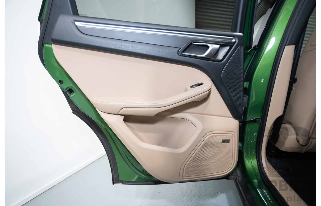 6/2019 Porsche Macan (AWD) 95B MY19 4D Wagon Mamba Green Metallic Turbo 2.0L