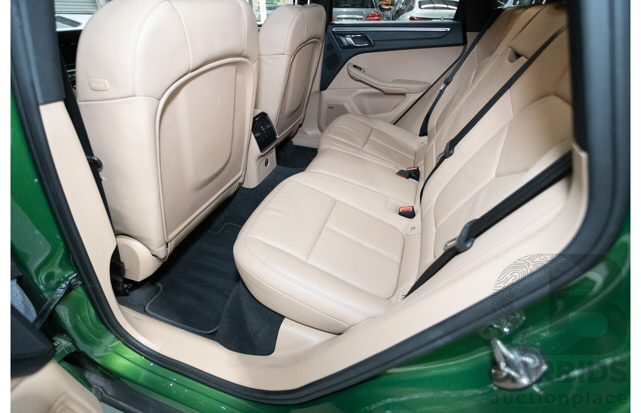 6/2019 Porsche Macan (AWD) 95B MY19 4D Wagon Mamba Green Metallic Turbo 2.0L