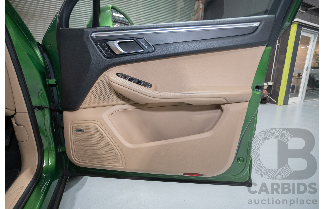 6/2019 Porsche Macan (AWD) 95B MY19 4D Wagon Mamba Green Metallic Turbo 2.0L