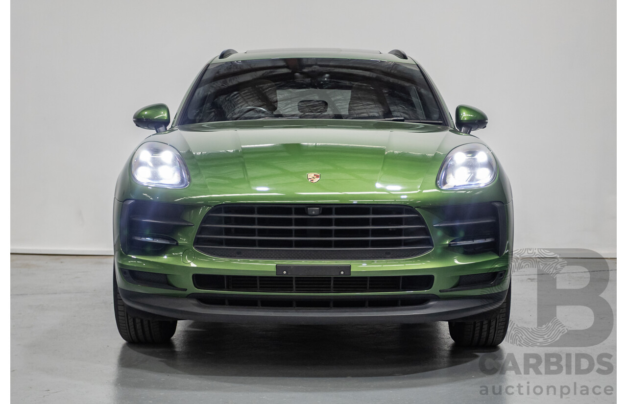 6/2019 Porsche Macan (AWD) 95B MY19 4D Wagon Mamba Green Metallic Turbo 2.0L