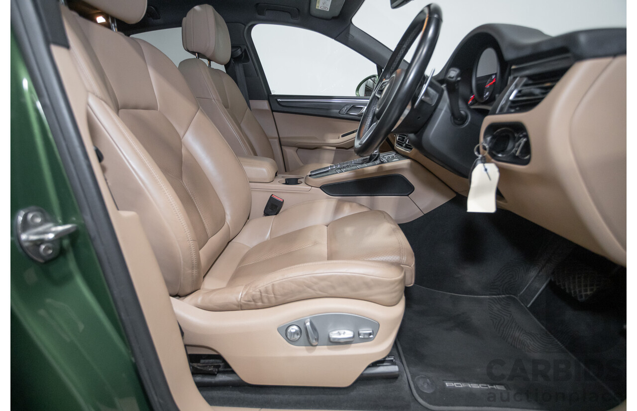 6/2019 Porsche Macan (AWD) 95B MY19 4D Wagon Mamba Green Metallic Turbo 2.0L