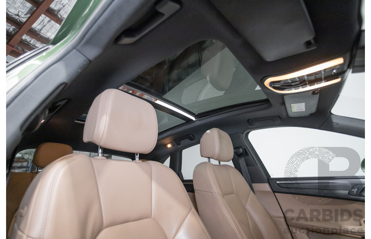 6/2019 Porsche Macan (AWD) 95B MY19 4D Wagon Mamba Green Metallic Turbo 2.0L