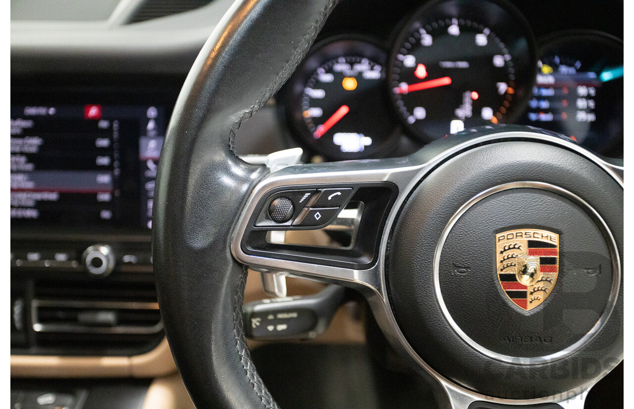 6/2019 Porsche Macan (AWD) 95B MY19 4D Wagon Mamba Green Metallic Turbo 2.0L