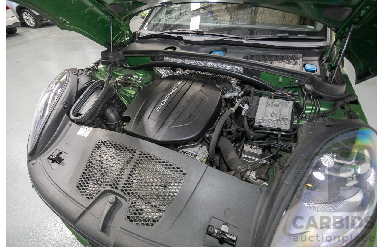 6/2019 Porsche Macan (AWD) 95B MY19 4D Wagon Mamba Green Metallic Turbo 2.0L