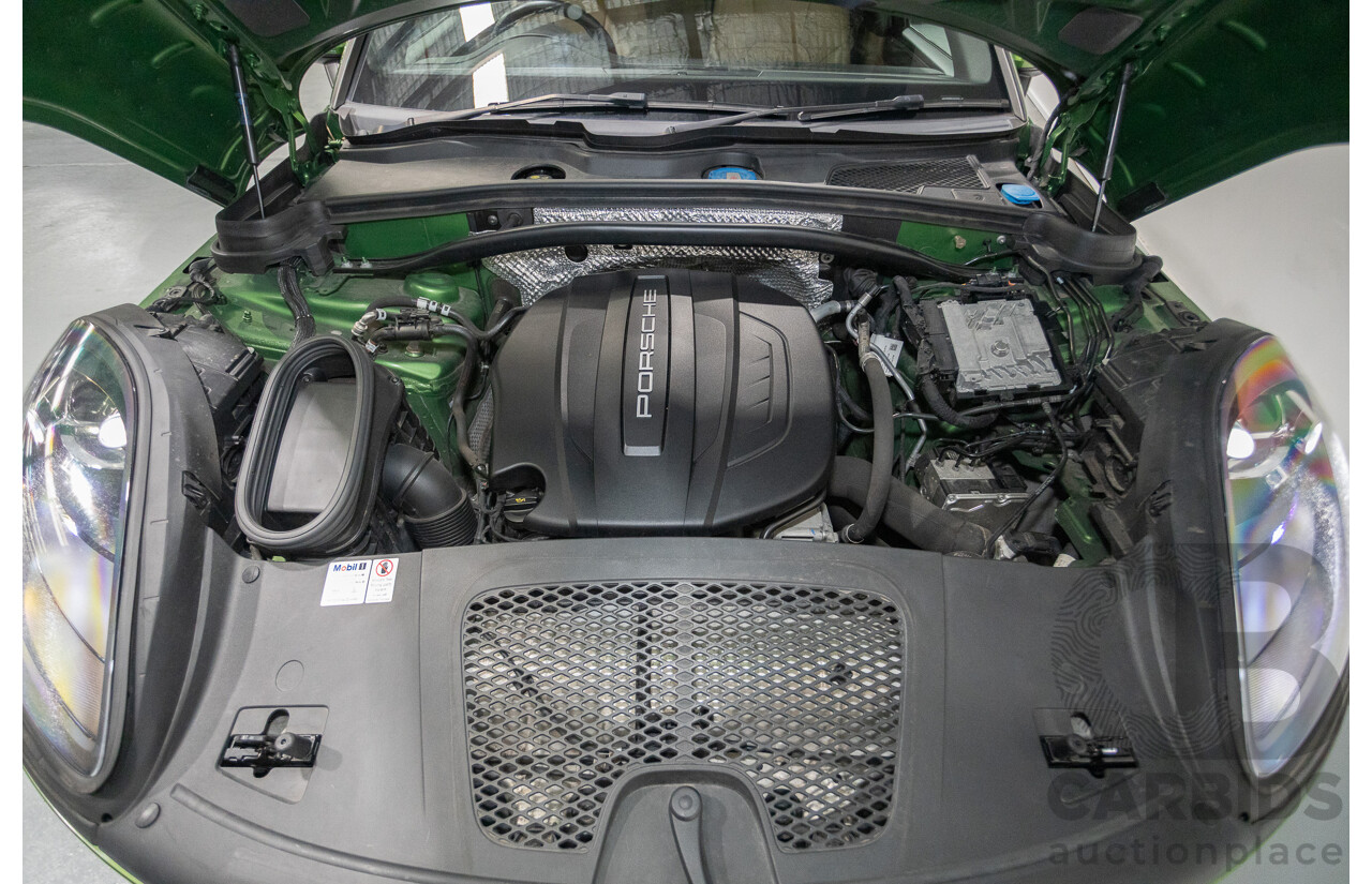 6/2019 Porsche Macan (AWD) 95B MY19 4D Wagon Mamba Green Metallic Turbo 2.0L
