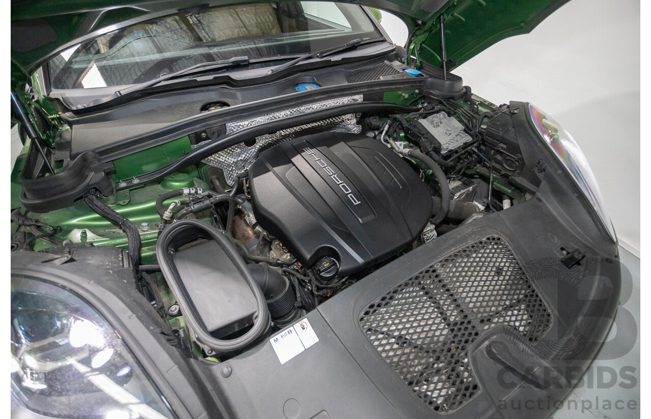 6/2019 Porsche Macan (AWD) 95B MY19 4D Wagon Mamba Green Metallic Turbo 2.0L