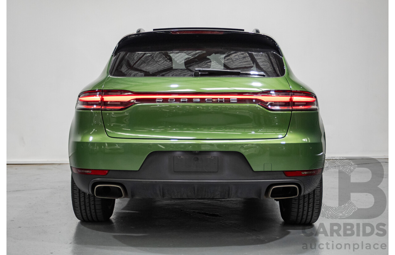6/2019 Porsche Macan (AWD) 95B MY19 4D Wagon Mamba Green Metallic Turbo 2.0L