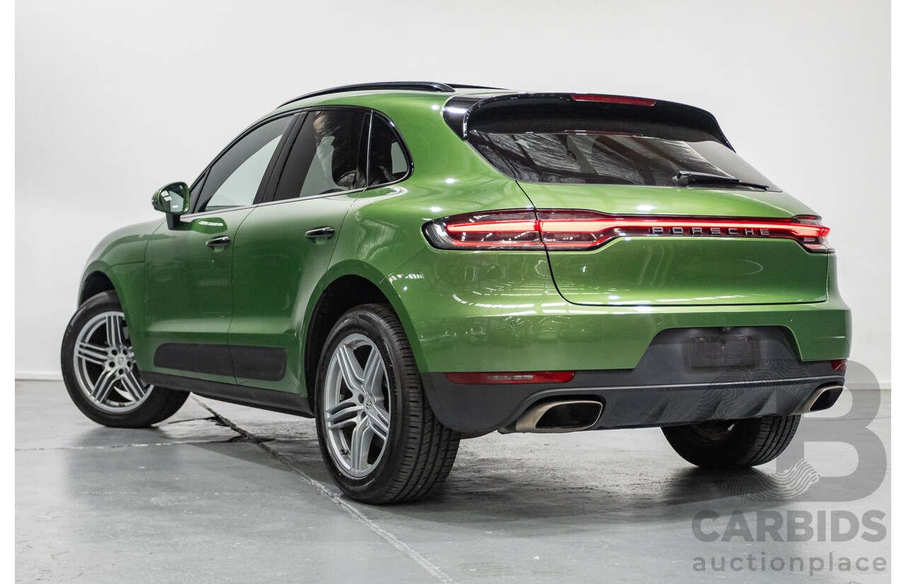 6/2019 Porsche Macan (AWD) 95B MY19 4D Wagon Mamba Green Metallic Turbo 2.0L