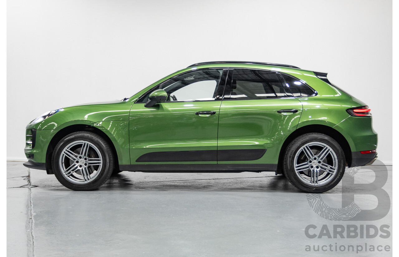 6/2019 Porsche Macan (AWD) 95B MY19 4D Wagon Mamba Green Metallic Turbo 2.0L