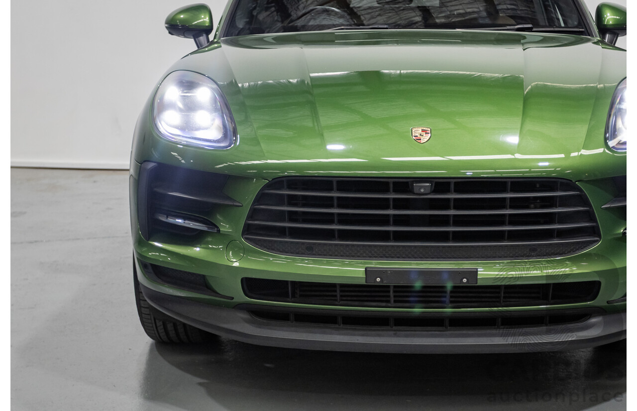 6/2019 Porsche Macan (AWD) 95B MY19 4D Wagon Mamba Green Metallic Turbo 2.0L