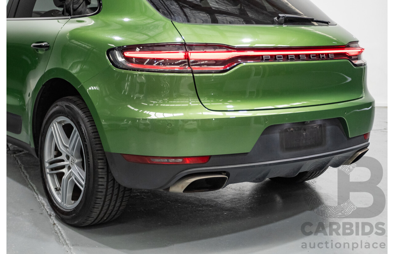 6/2019 Porsche Macan (AWD) 95B MY19 4D Wagon Mamba Green Metallic Turbo 2.0L