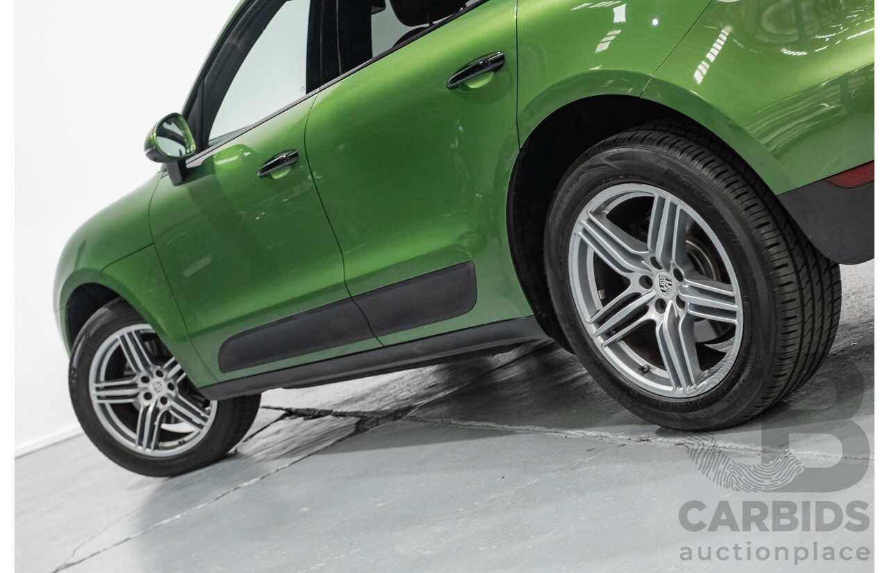 6/2019 Porsche Macan (AWD) 95B MY19 4D Wagon Mamba Green Metallic Turbo 2.0L