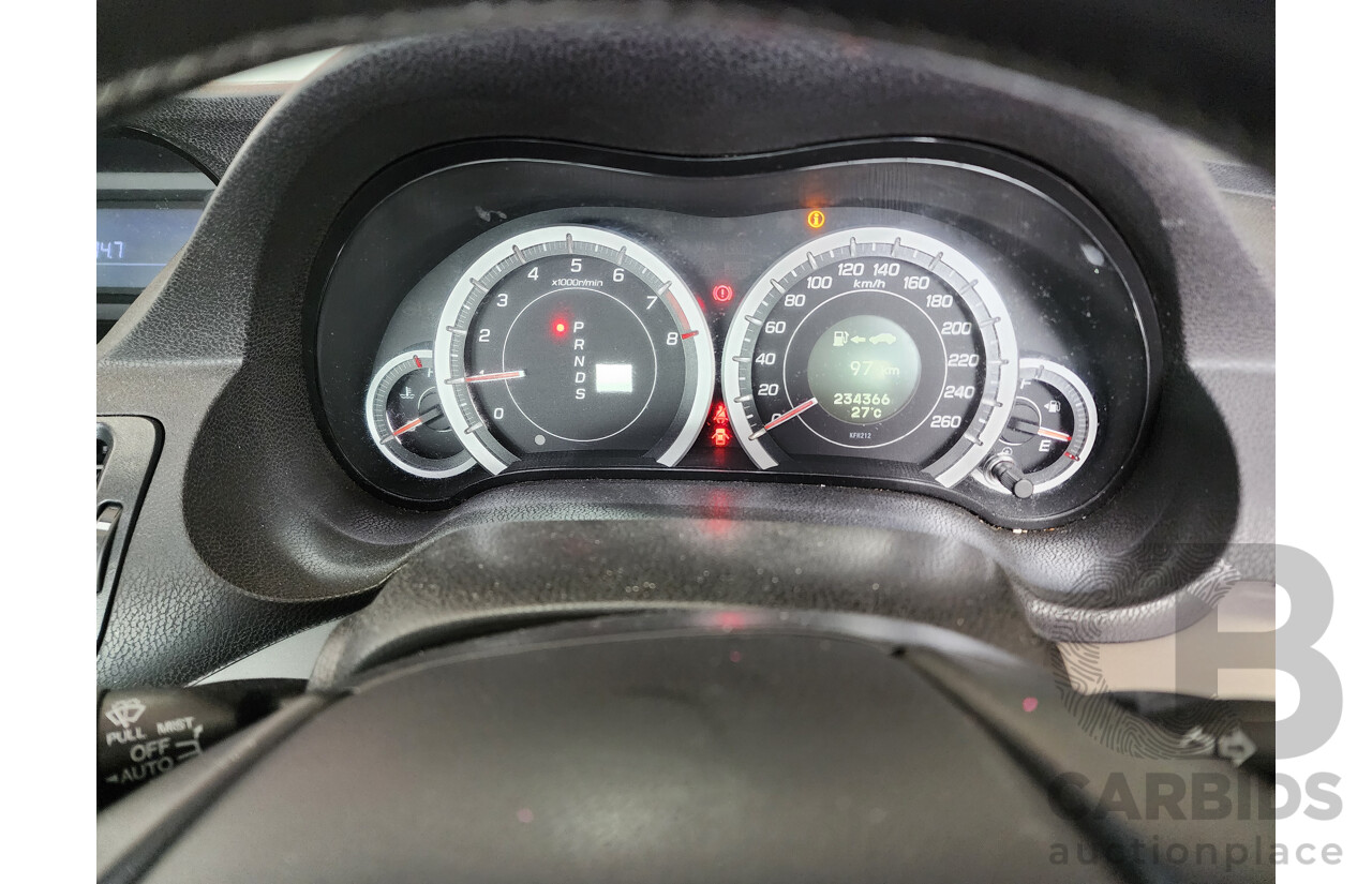 8/2008 Honda Accord EURO Luxury 10 4d Sedan Red 2.4L