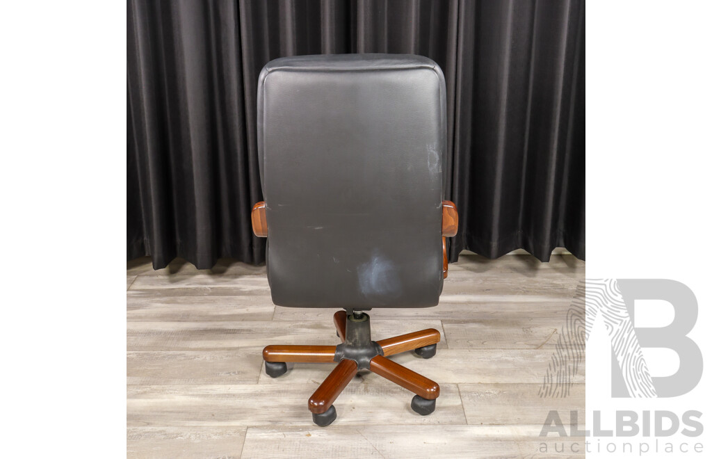 Modern Leather Desk Chair