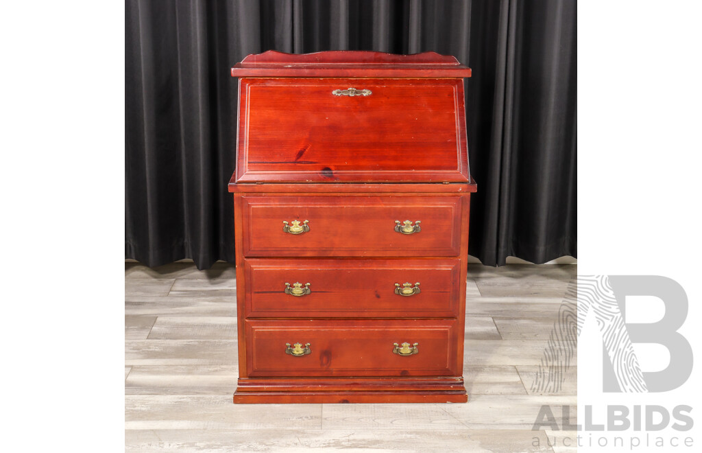 Reproduction Drop Front Bureau