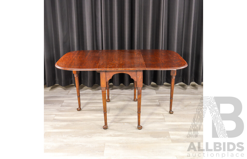 Victorian Oak Pembroke Table