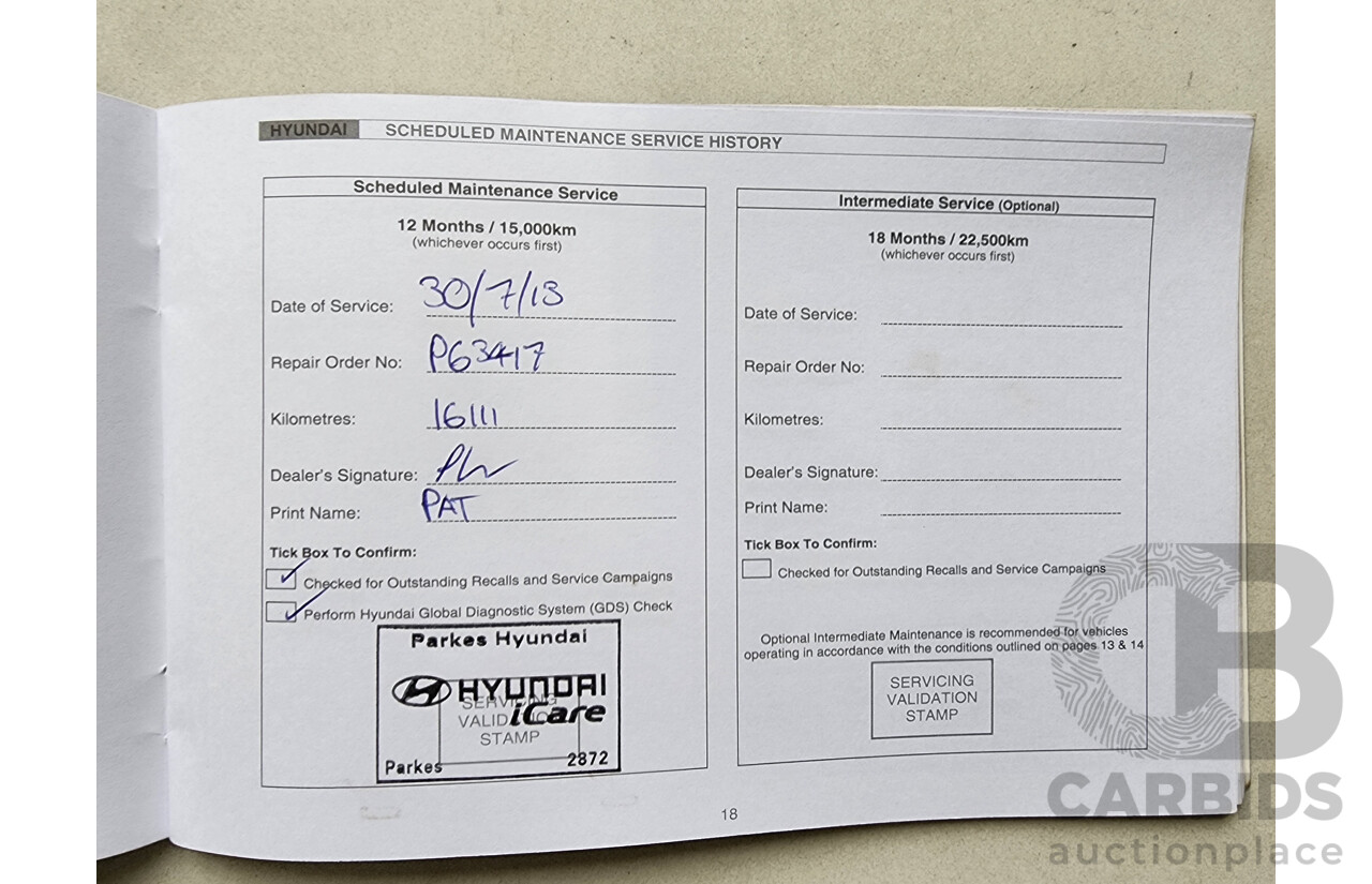 11/2012 Hyundai Santa Fe Elite CRDi (4x4) DM 4d Wagon Silver 2.2L