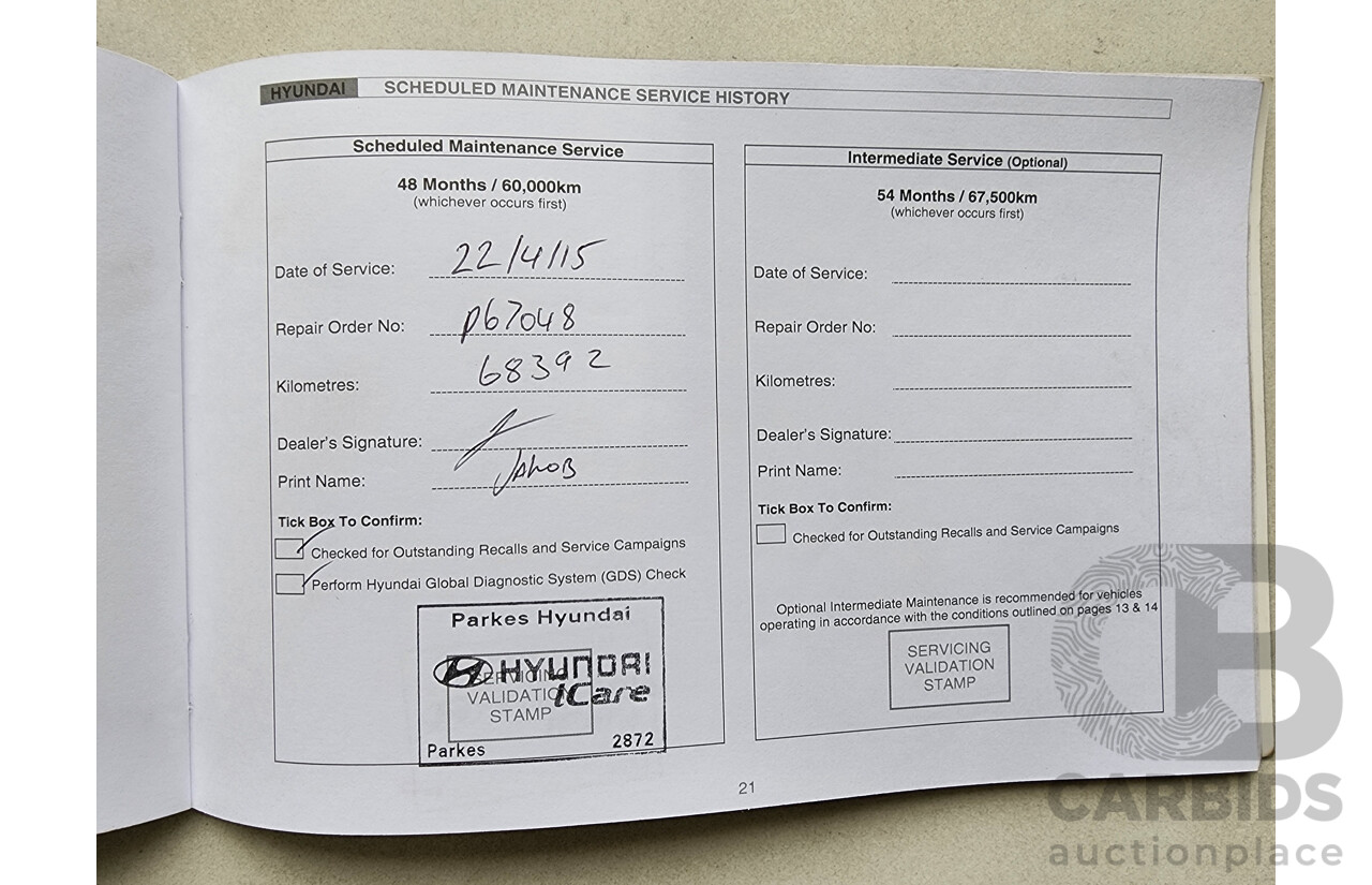 11/2012 Hyundai Santa Fe Elite CRDi (4x4) DM 4d Wagon Silver 2.2L