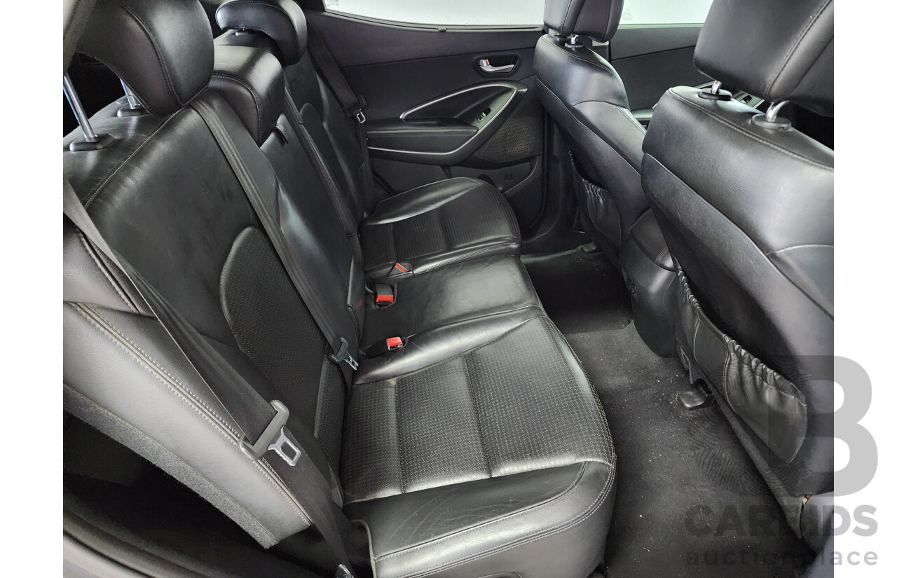 11/2012 Hyundai Santa Fe Elite CRDi (4x4) DM 4d Wagon Silver 2.2L