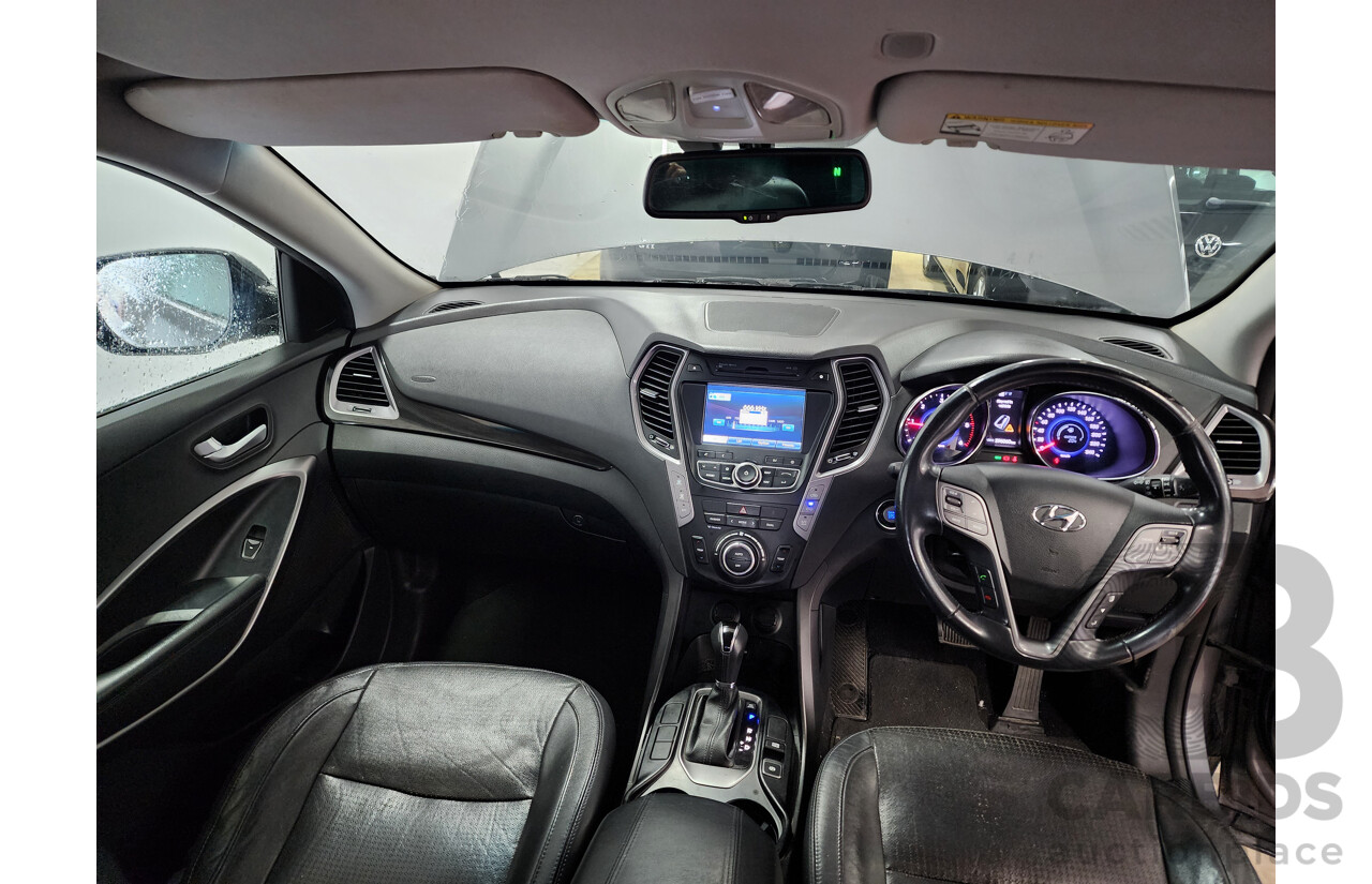 11/2012 Hyundai Santa Fe Elite CRDi (4x4) DM 4d Wagon Silver 2.2L