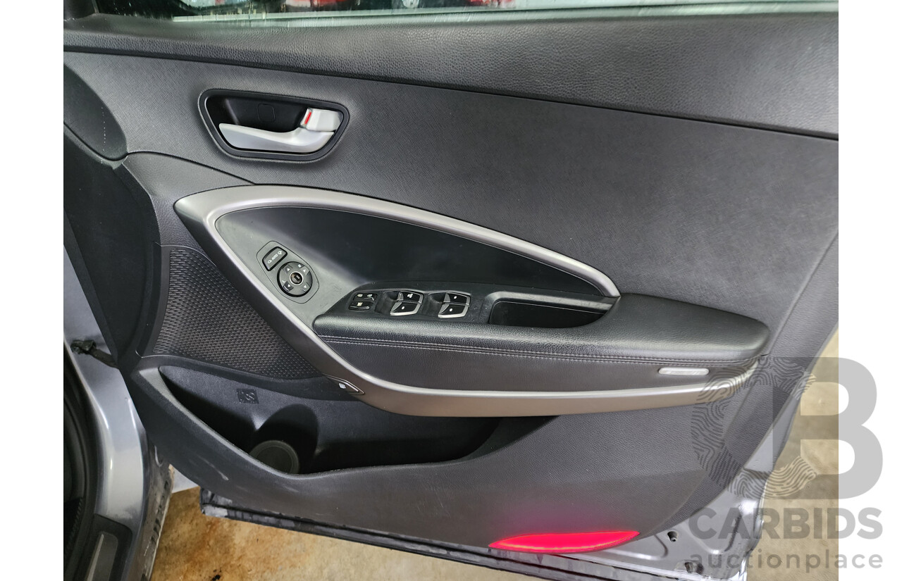 11/2012 Hyundai Santa Fe Elite CRDi (4x4) DM 4d Wagon Silver 2.2L