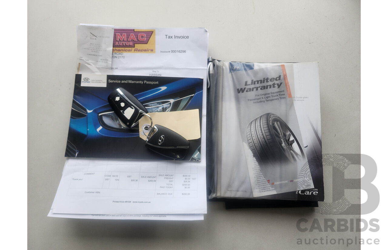 11/2012 Hyundai Santa Fe Elite CRDi (4x4) DM 4d Wagon Silver 2.2L