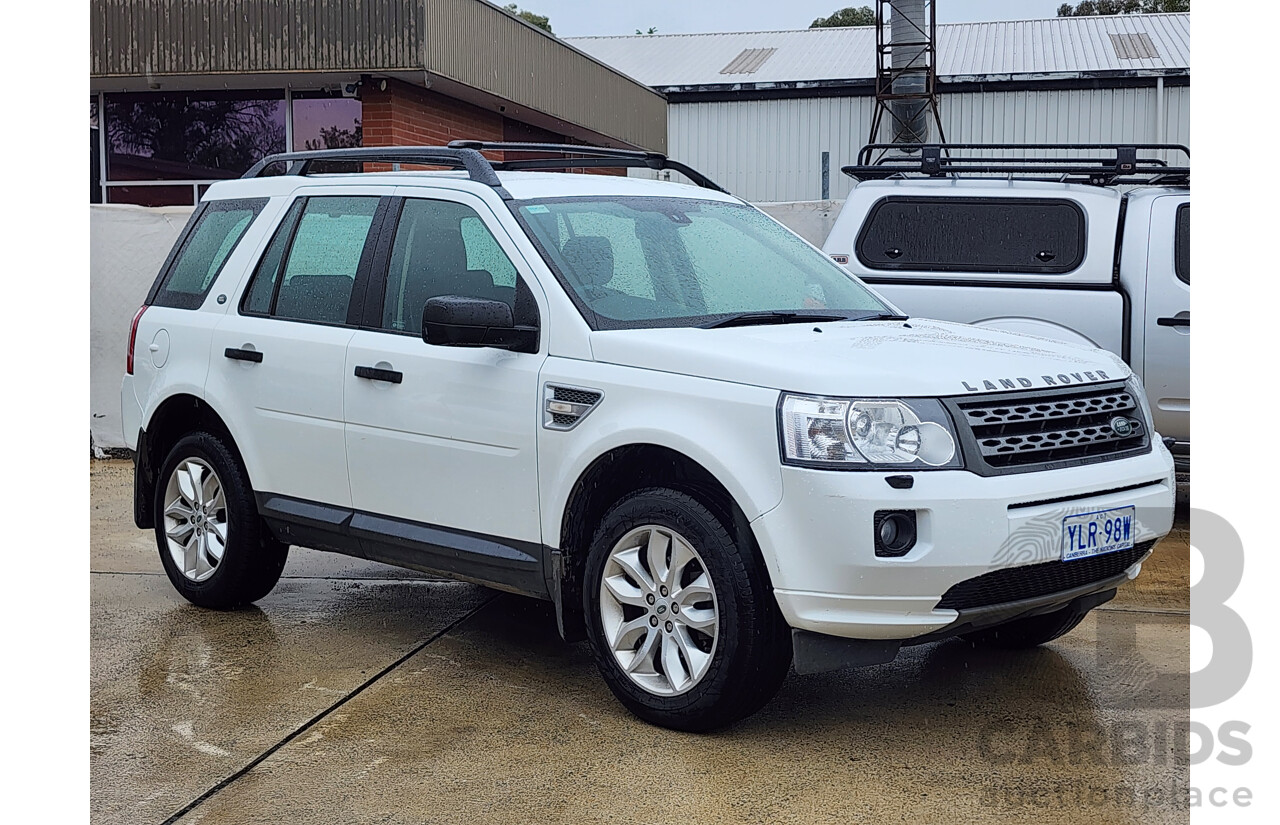 1/2011 Land Rover Freelander 2 TD4 (4x4) LF MY11 4d Wagon White 2.2L
