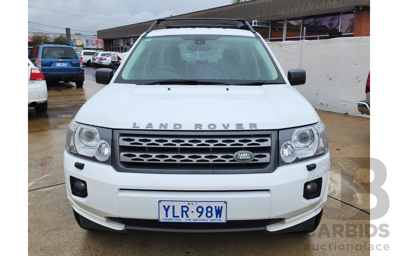 1/2011 Land Rover Freelander 2 TD4 (4x4) LF MY11 4d Wagon White 2.2L