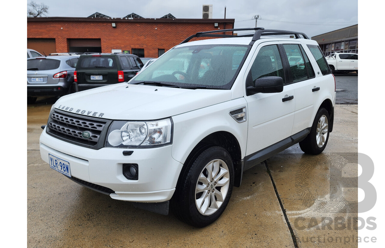 1/2011 Land Rover Freelander 2 TD4 (4x4) LF MY11 4d Wagon White 2.2L