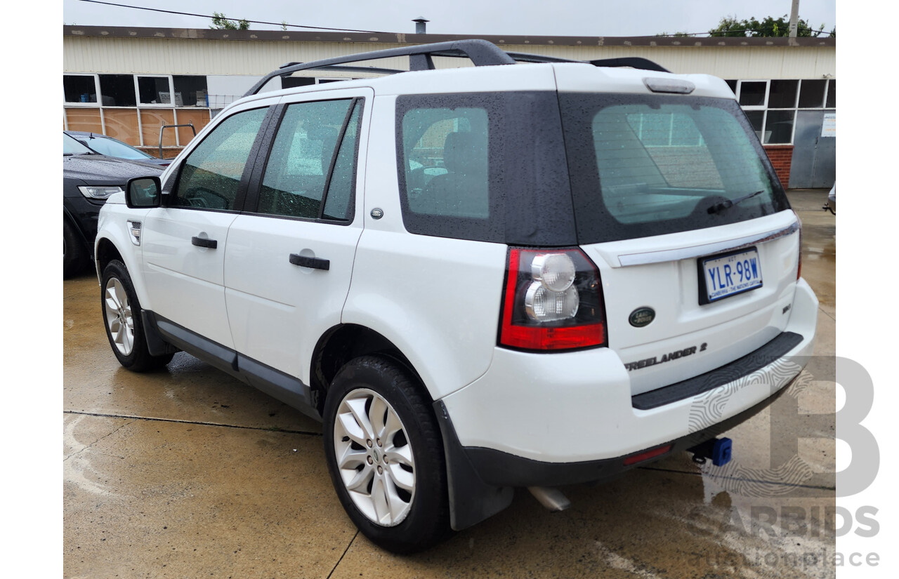 1/2011 Land Rover Freelander 2 TD4 (4x4) LF MY11 4d Wagon White 2.2L