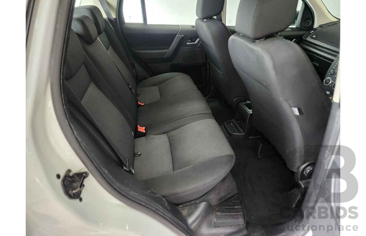 1/2011 Land Rover Freelander 2 TD4 (4x4) LF MY11 4d Wagon White 2.2L