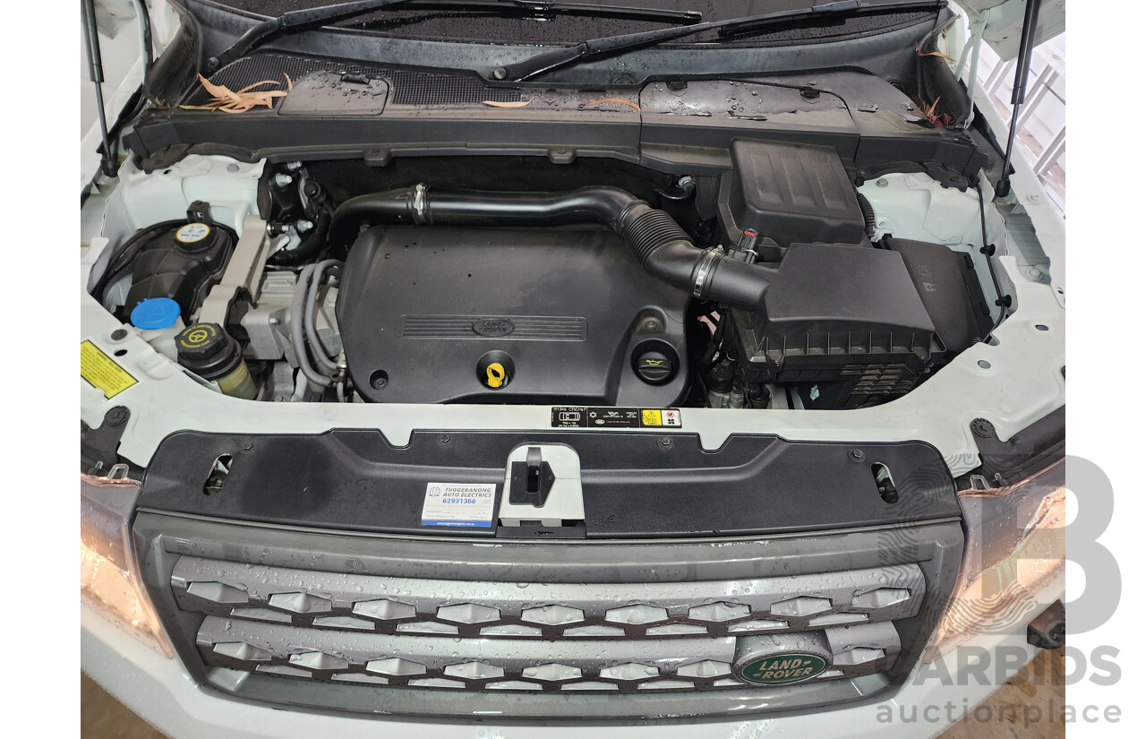 1/2011 Land Rover Freelander 2 TD4 (4x4) LF MY11 4d Wagon White 2.2L