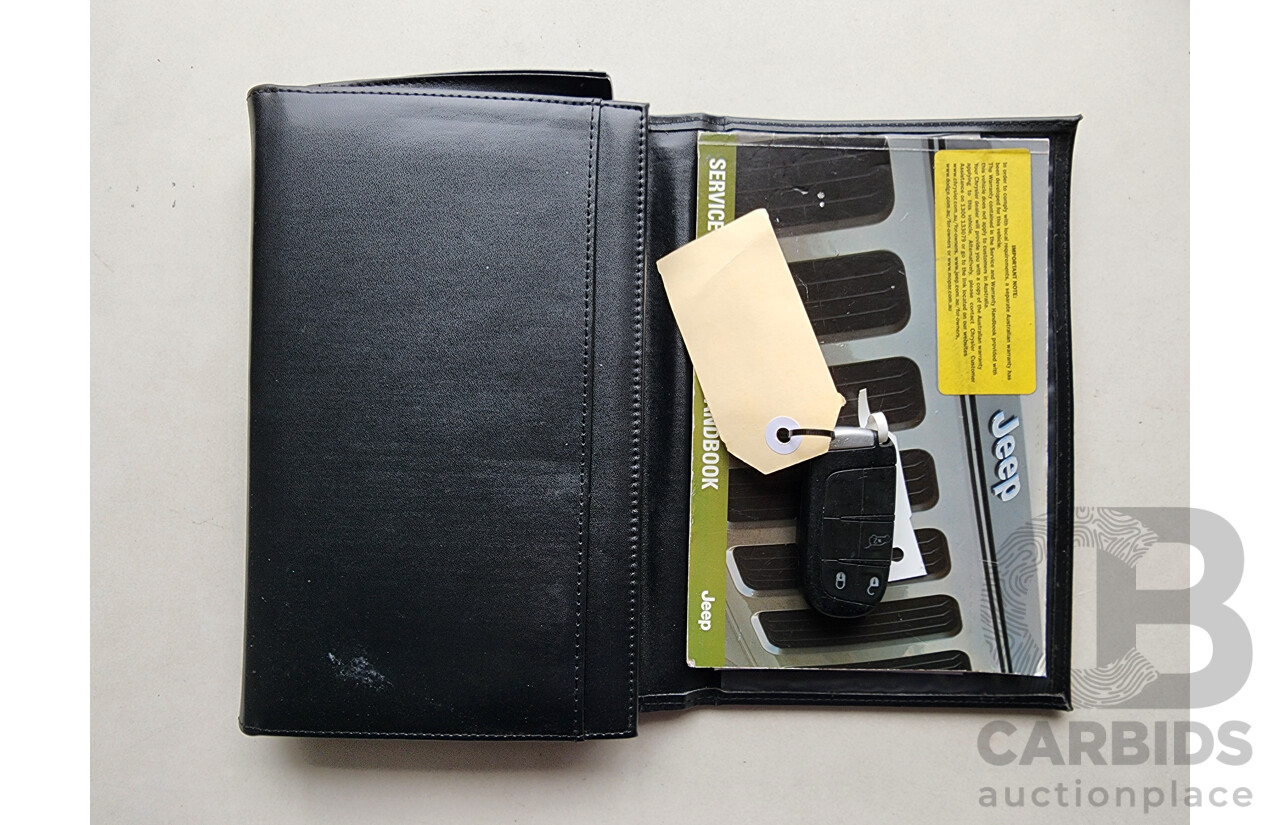 12/2013 Jeep Grand Cherokee Overland (4x4) WK MY14 4d Wagon Black 3.0L