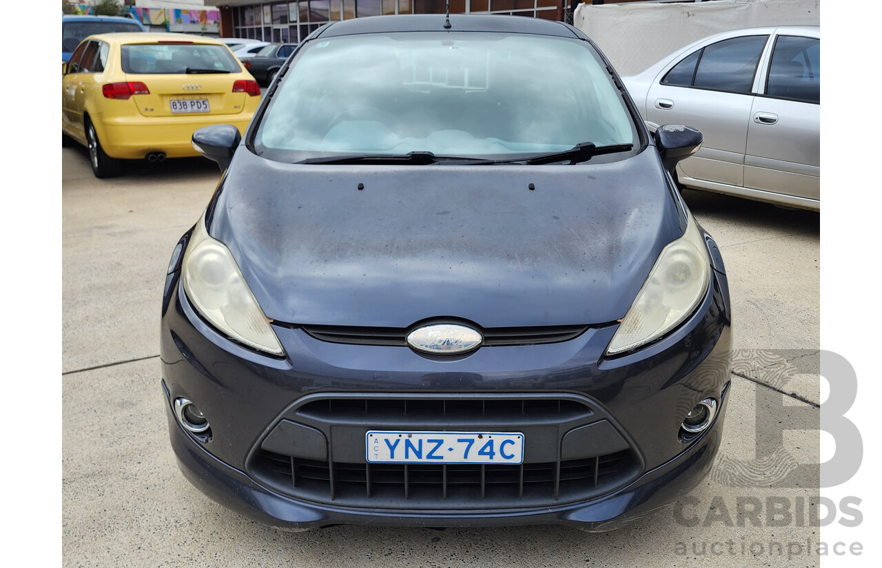 1/2009 Ford Fiesta Zetec WS 5d Hatchback Grey 1.6L