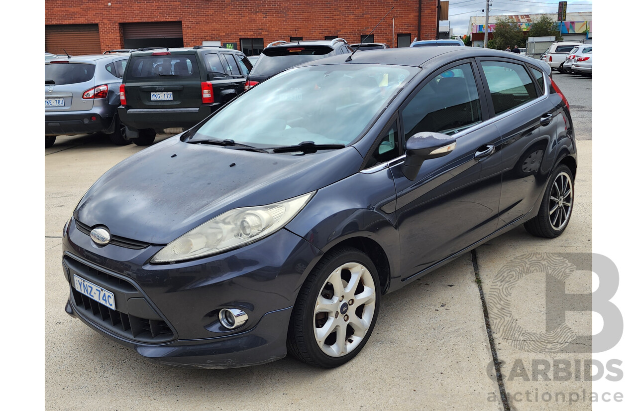 1/2009 Ford Fiesta Zetec WS 5d Hatchback Grey 1.6L