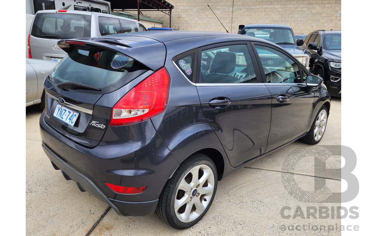 1/2009 Ford Fiesta Zetec WS 5d Hatchback Grey 1.6L